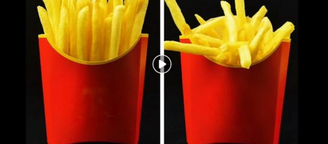 Οι «πονηροί» τρόποι εξαπάτησης στις διαφημίσεις φαγητών (βίντεο) (βίντεο)